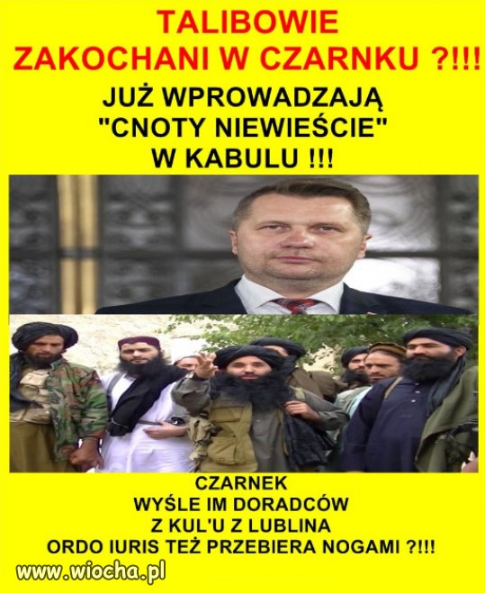 PiSlandia katotalibanów znalazła sprzymierzeńca...