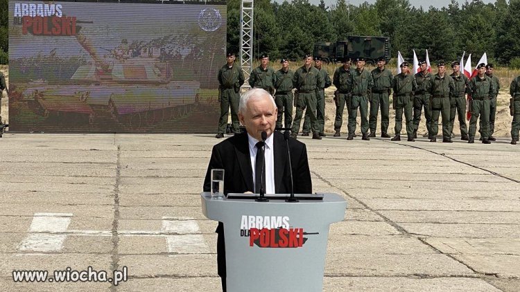 Te czołgi Abramsy po prostu nam się należały