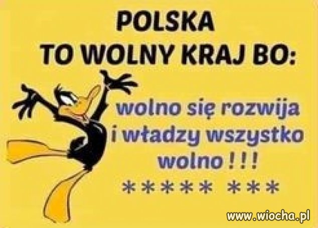 Wolny kraj.