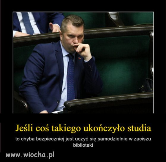 Tylko z KUL wychodzą takie orły intelektu...