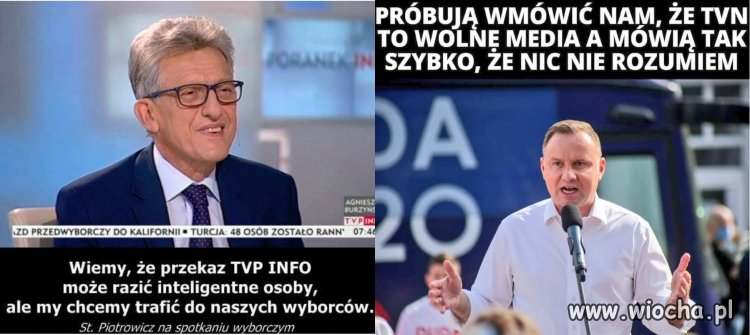 PiS walczy o WOLNE MEDIA, bo za tymi szybkimi, nie cały elektorat nadąża...