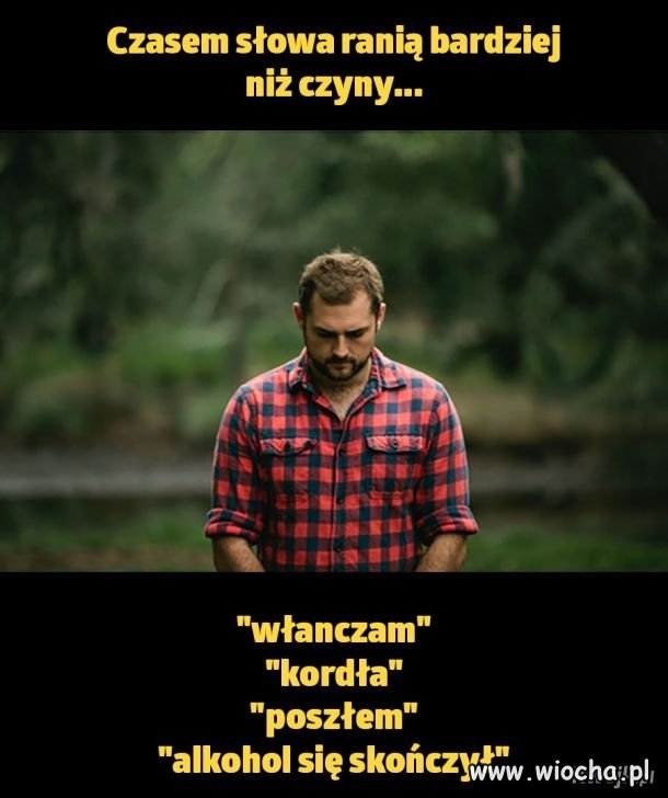 Słowa ranią
