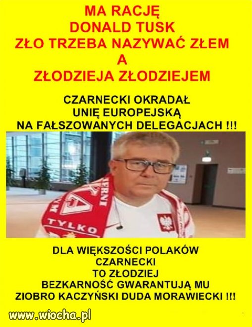 To racja, zło trzeba nazywać złem, a złodzieja złodziejem!!!