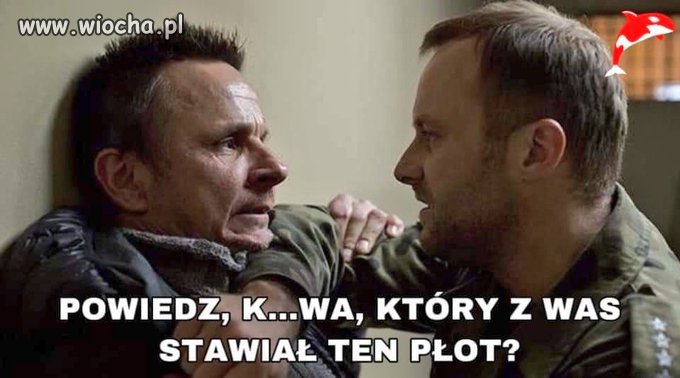 Wlazł WOTek na płotek i wariata struga
