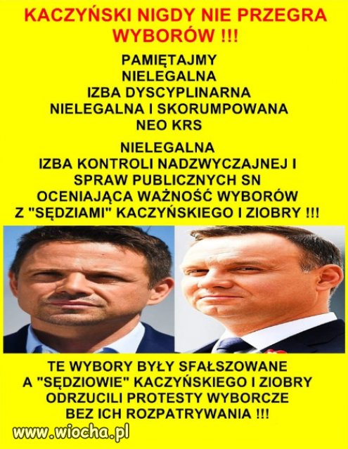 Nie ważne kto jak głosuje, ważne kto liczy głosy..