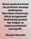 Roman zawsze celnie