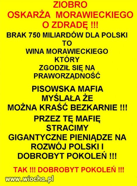 Inferno w szeregach PiSu...po stracie kasy.