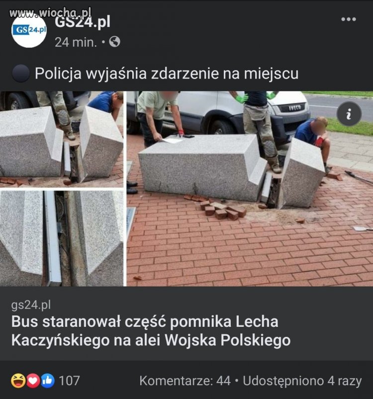 Następny zamach na prez.Kaczyńskiego.
