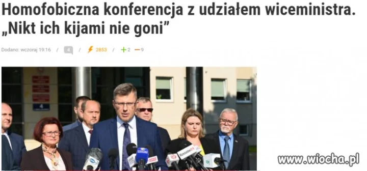 Katolików też nikt z kijami nie gania