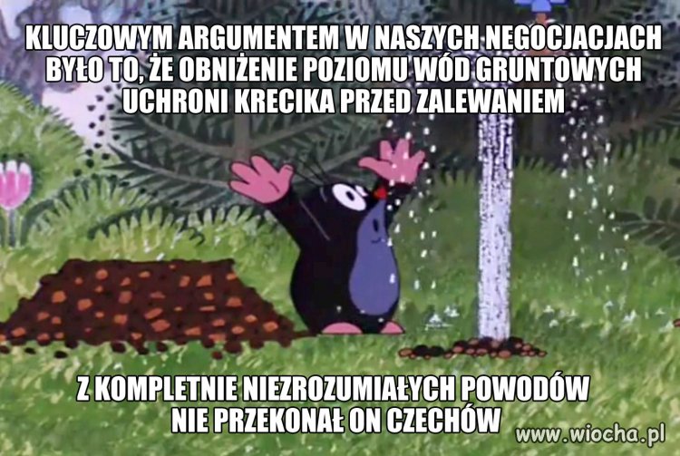 Klęska w negocjacjach z Czechami