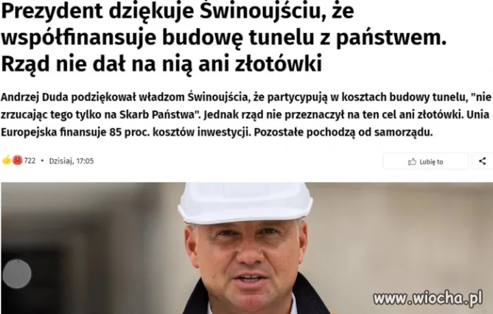 Jak zwykle błysnął intelektem