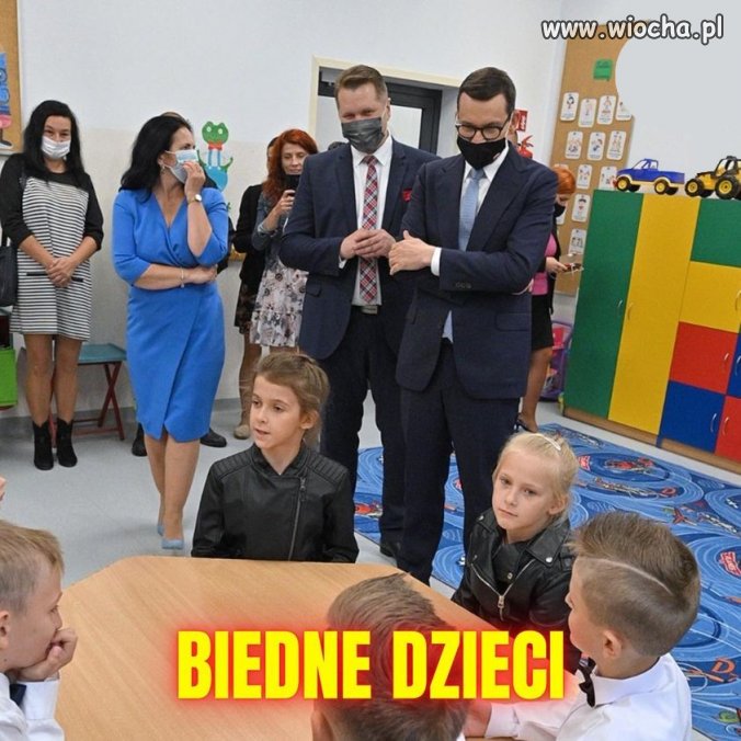 Czarnek i Pinokio odwiedzili dzieci. Dramat!