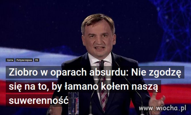 Ziobro  pokazał, jak oderwany jest od rzeczywistości. 