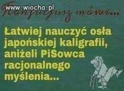 To bardzo prawdopodobne