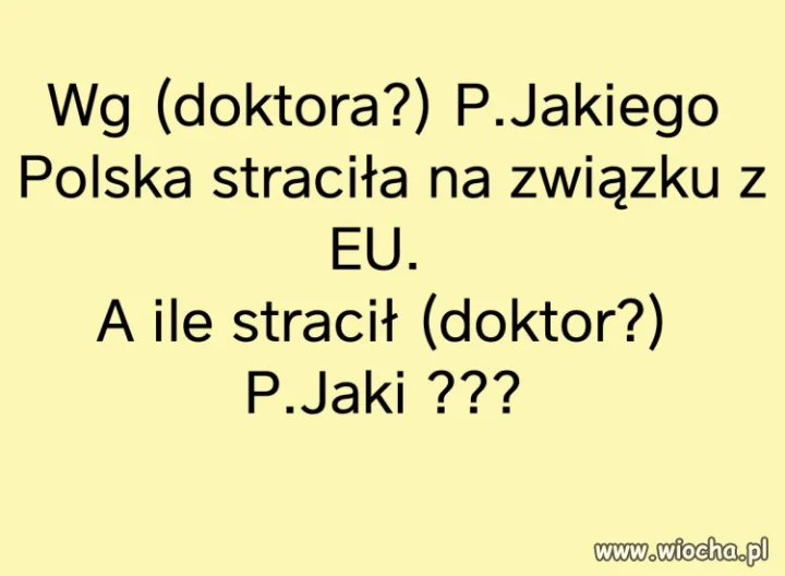 Jak dużo stracił europarlamentarzysta