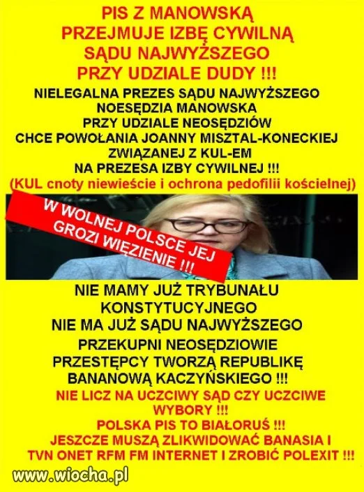 Dyktatura Kaczynskiego coraz blizej a Polacy dalej spia!