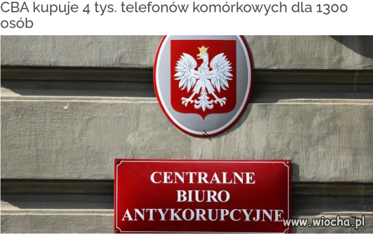 Wychodzi po 3 telefony na osobę