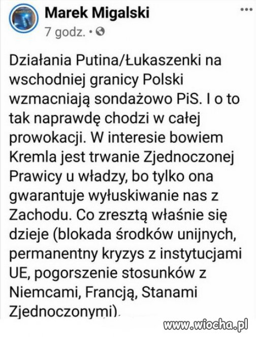 Kiedy ktoś nie rozumie w co PiS pogrywa...