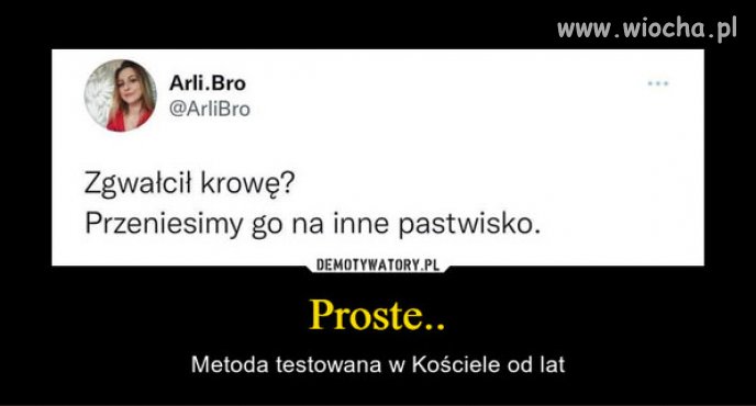 Trzeba brac przyklad z sekty koscola...