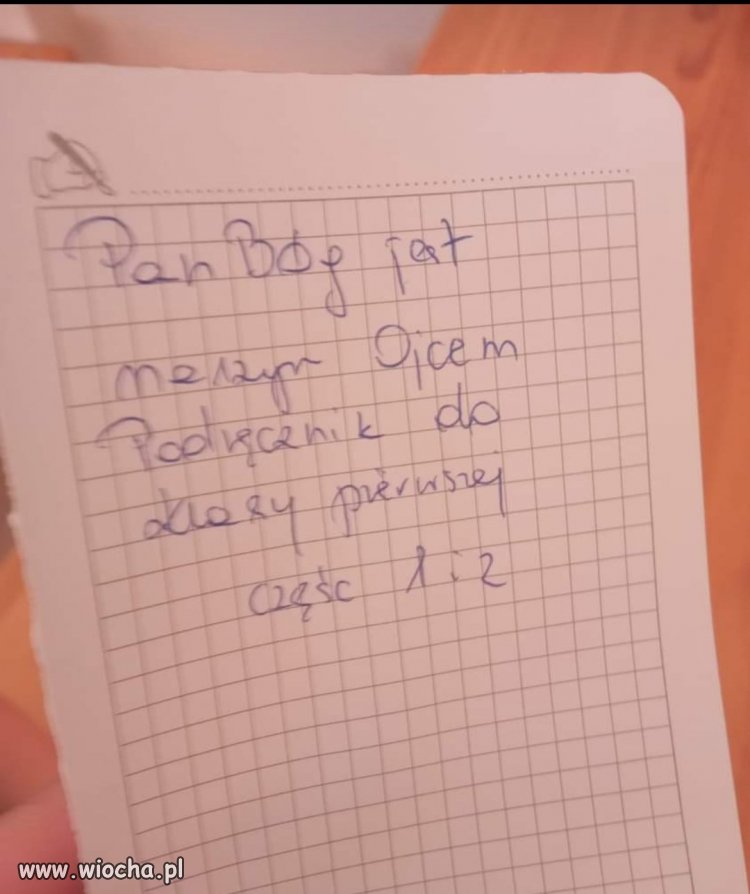 Ogłoszenie z okolic Morąga , rodzic szuka podręcznika 