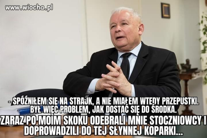 Spóźniłem się ...