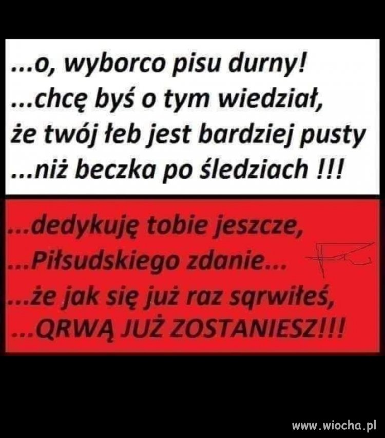 Dedykacja dla wyborców 