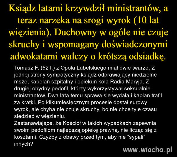 Nic dziwnego, dzień jak co dzień w katolickiej Polsce