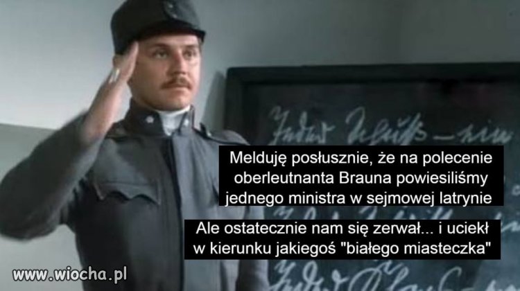 Melduję posłusznie ...
