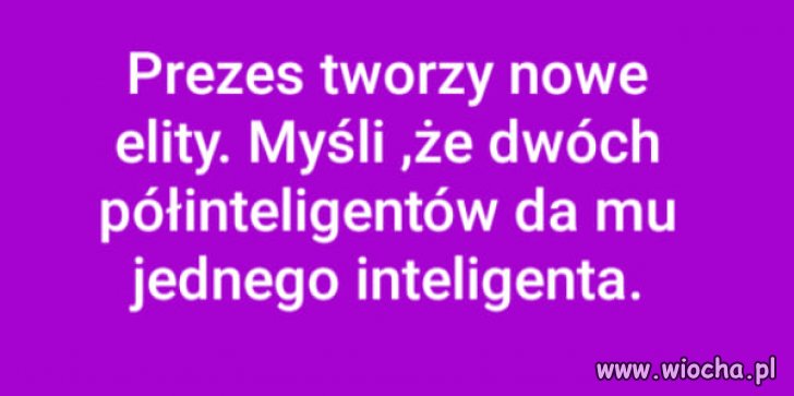 I dlatego jest jak jest ...