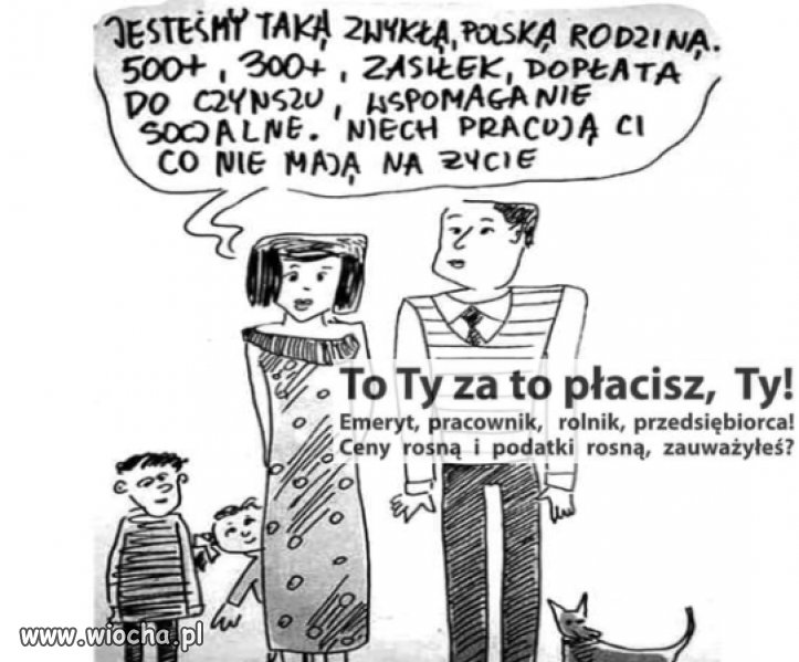 Socjalizm wychowuje i rozpieszcza patologię.
