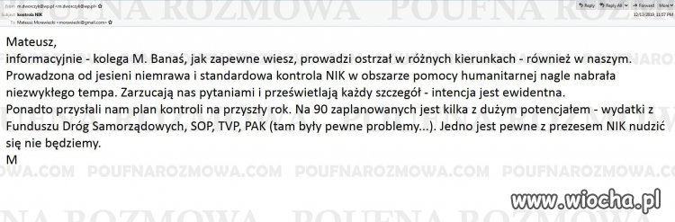 Mateusz! Komisję mi skur***ny przysłali, budowlaną!!!