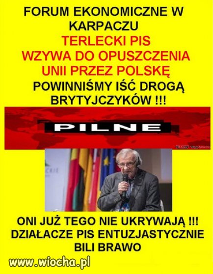 To człowiek o zniszczonym myśleniu.