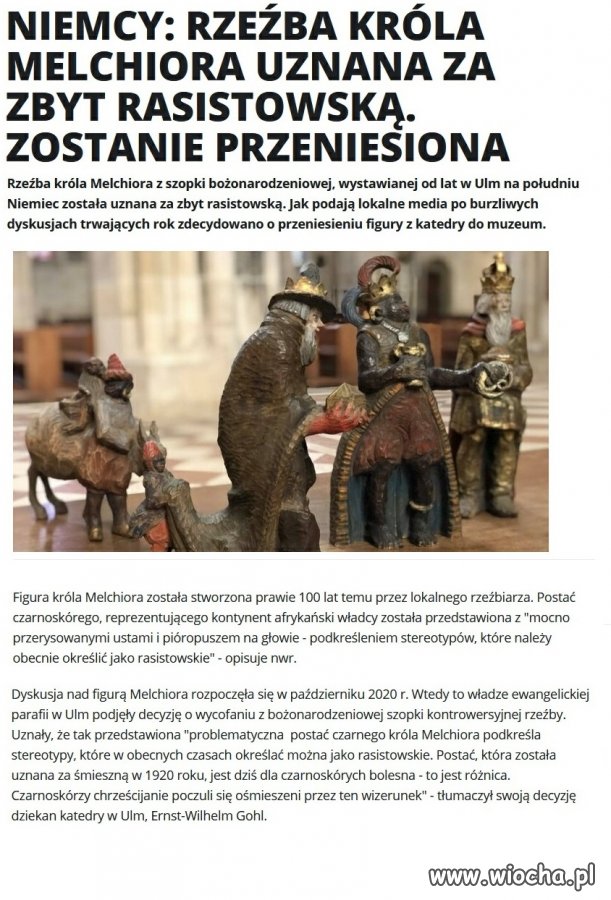 Głupota czy poprawność polityczna ?