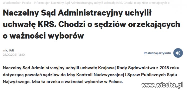 Czy to szansa, że pozbędziemy się Dudy wcześniej?