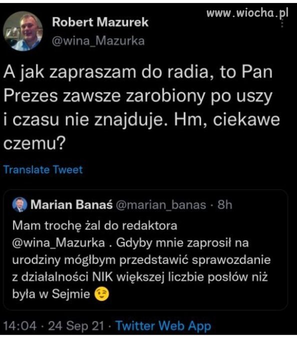 Złoto dla Banasia