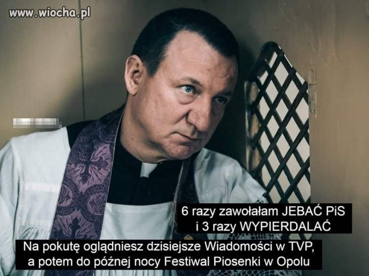 Boga w sercu nie ma ten ksiądz