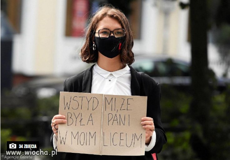 Witek zawitała do liceum w Częstochowie. 