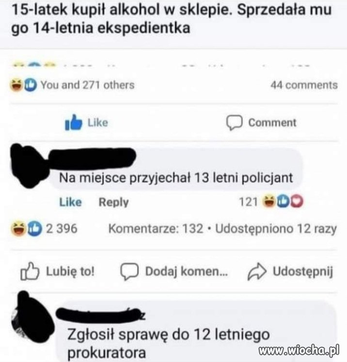 Sędzia będzie miał pewnie 11 lat...