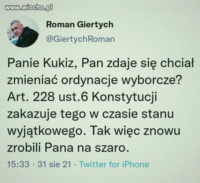 Kukiz znowu wydymany