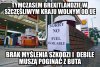 Mem z dedykacją dla pisowskich debili