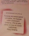 Tymczasem w podręczniku do religii takie porady. Co sądzicie?
