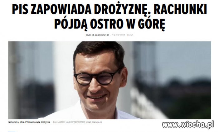 Miał być kraj mlekiem i miodem płynący...