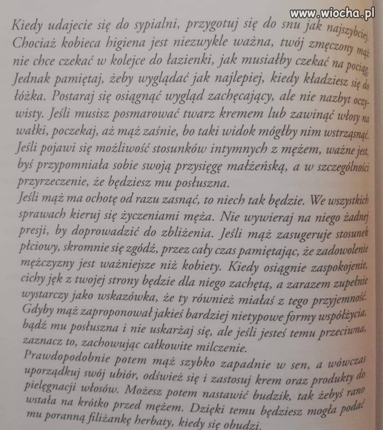 Ach, te cnoty niewieście...