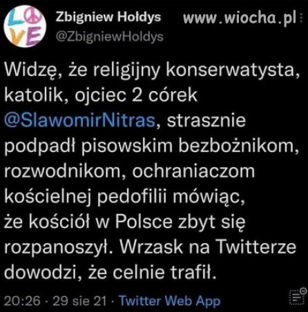 Taki los spotyka kazdego kto smie krytykowac KK...