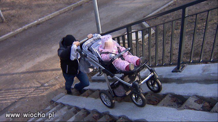 Podobno jeden na wózku już dał radę wjechać