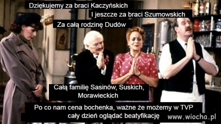 Co tam cena chleba. My dziękujemy że ...