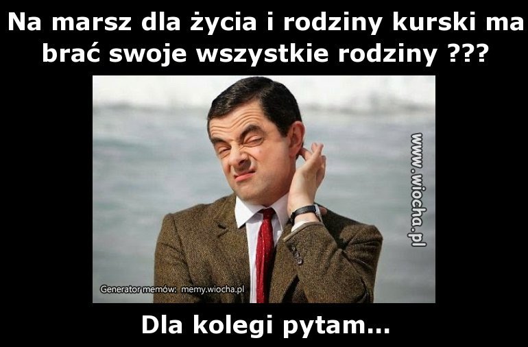 Na marsz dla życia i rodziny kurski ma brać swoje