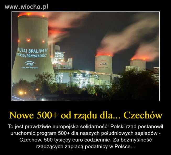 Bratnia pomoc PiSu dla Czechów...