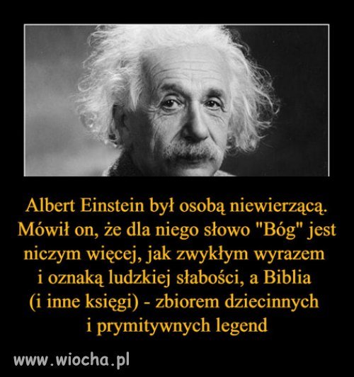 Albert Einstein i religia...