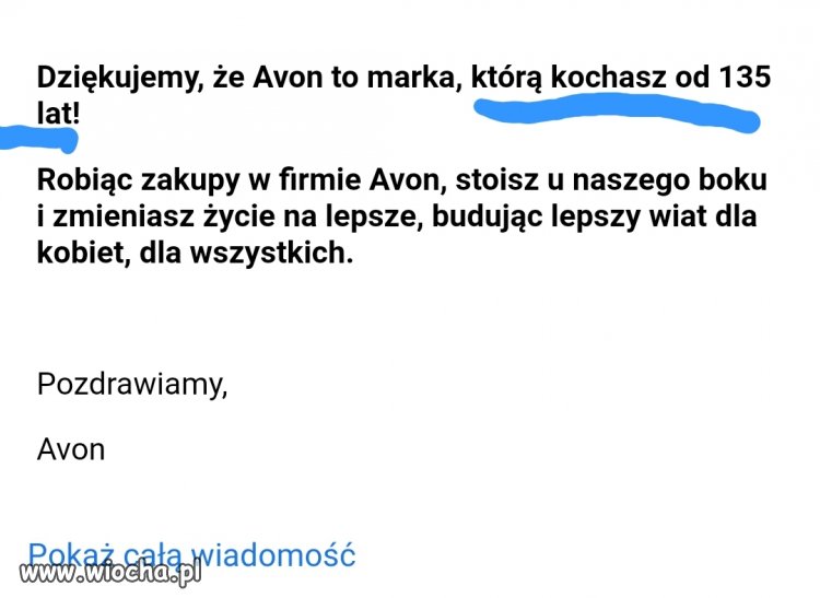 Kocham od 135 lat ?